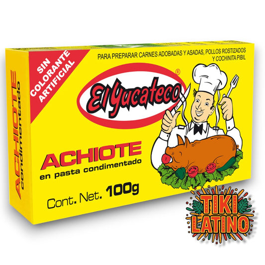 Achiote en Pasta Condimentado El Yucateco – 100g